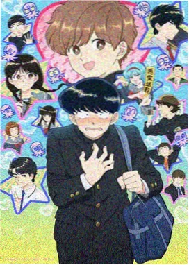 动漫番剧高清日常治愈半格胶片海报